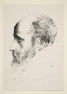 Édouard Vuillard portréja alkotó: Odilon Redon