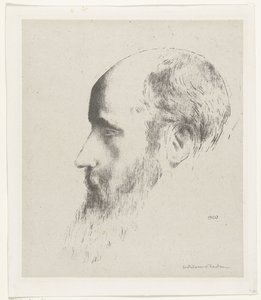 Edouard Vuillard portréja alkotó: Odilon Redon