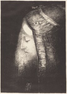 Profil de lumiere (fényprofil) alkotó: Odilon Redon