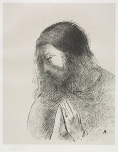 Szent János apokalipszise: És én, János láttam ezeket a dolgokat, és hallottam őket, 1899. alkotó: Odilon Redon