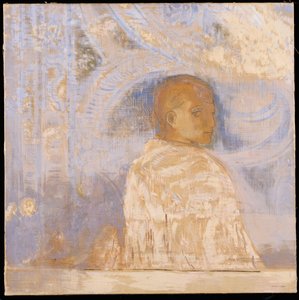 The Look, 1910 körül alkotó: Odilon Redon