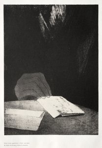 Minden jel szerint húsból és vérből készült kéz volt, akárcsak a sajátom alkotó: Odilon Redon