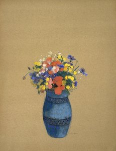Virágos váza alkotó: Odilon Redon