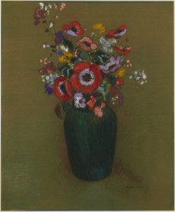 Virágváza alkotó: Odilon Redon