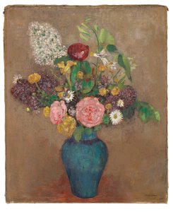 Váza virágokkal alkotó: Odilon Redon