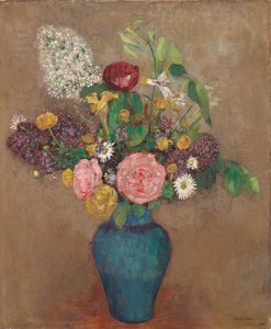 Váza virágokkal alkotó: Odilon Redon