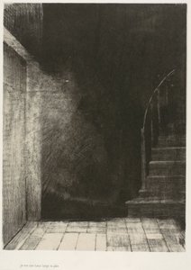 Mindketten láttunk egy nagy halvány fényt, 6/2. tábla alkotó: Odilon Redon