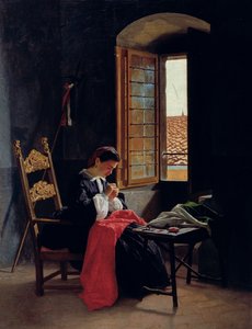 1859. április 26. Firenzében alkotó: Odoardo Borrani