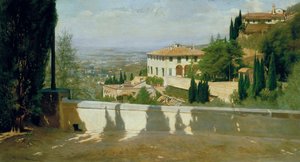 Villa Medici Fiesole-ban alkotó: Odoardo Borrani