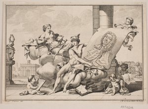 Peder Lasson. Allegorikus környezet.