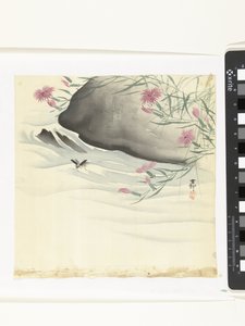 Virágok a vízparton alkotó: Ohara Koson