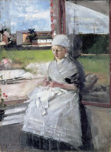 Breton lány, 1889, olaj, vászon