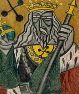 A klubok királya, 1915 alkotó: Olga Rozanova