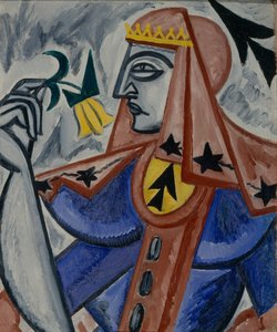 Pákkirálynő, 1913-1914 alkotó: Olga Rozanova