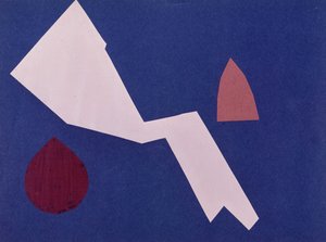 Univerzális háborús kollázs, Olga Rosanova, 1916. január