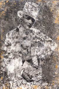 Arany, 2022 (vegyes technika, fa) alkotó: Olivia Gozzano