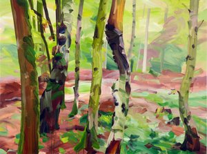 Forêt 21, 2017 (akril, vászon)