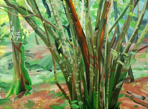 Forest 8 le-9-janvier-2015 ,2015 (akril, vászon)