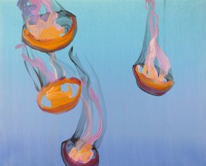 Méduses 13, 2013 (akril, vászon)