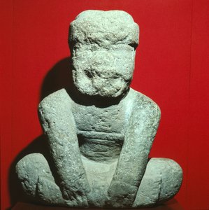 Szobor, Klasszikus előtti időszak (kő) alkotó: Olmec Olmec