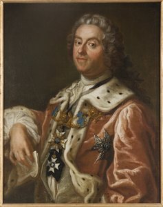 Charles Gustave de Tessin Comyte – Carl Gustaf Tessin (1695-1770) portréja, készítette: Arenius, Olof (1700-1766). Olajfestmény alkotó: Olof Arenius