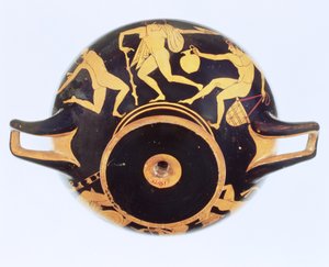 Padlás Vörös alakos kylix, ie 500-480 (kerámia)