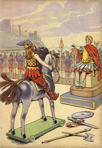 A romanizált Gallia hűséget tanúsít Julius Caesar iránt