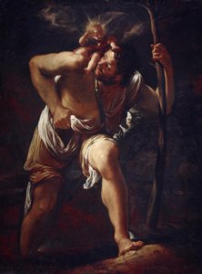 Szent Kristóf a csecsemő Krisztust hordozza