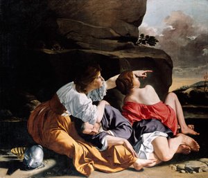 Lót és lányai alkotó: Orazio Gentileschi