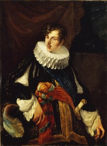 Vaszilij Alekszejevics Perovszkij gróf portréja 1794-1857 17. századi spanyol viseletben, 1809