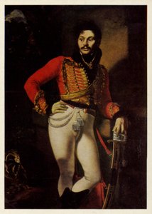 Evgraf Davydov portréja, 1809 alkotó: Orest Adamovich Kiprensky