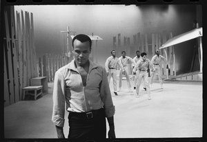 Harry Belafonte a TV-különleges forgatásán alkotó: Orlando Suero