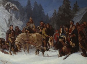 Inga Kongemor fiát, Håkon Håkonssont a Birkebeiner vezetőjére, Dagfinn Bondére bízza