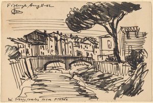 Az esti Arno, Firenze
