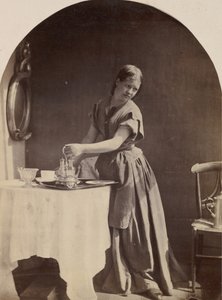 Angol divat a reggelinél, kb. 1860.