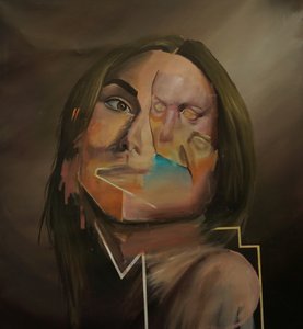 Pure, 2021-23 (olaj, vászon) alkotó: Oscar Nin