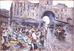 Port Nolano, Nápoly alkotó: Oscar Ricciardi
