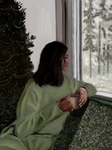 Meghitt téli reggel alkotó: Osheensgallery