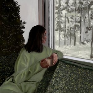 Meghitt téli ablak alkotó: Osheensgallery