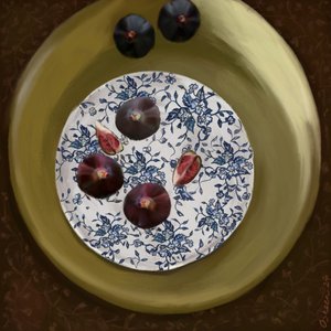 Csendélet friss fügékkel alkotó: Osheensgallery