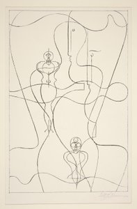 Absztrakció alkotó: Oskar Schlemmer