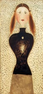 Figura elölről alkotó: Oskar Schlemmer