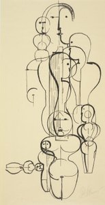 Ábraterv K 1 alkotó: Oskar Schlemmer