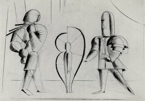 A Bauhaus színpadáról A Bauhaus színpadáról, 1925. alkotó: Oskar Schlemmer