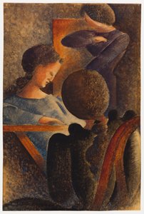 Ülő életmódot folytató csoport alkotó: Oskar Schlemmer