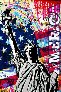 Amerikai szabadság-graffiti alkotó: Osvaldo Russo