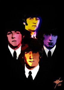 Színes pop-art portrék alkotó: Osvaldo Russo