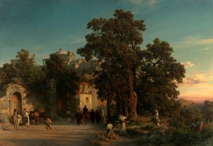 Este alkotó: Oswald Achenbach