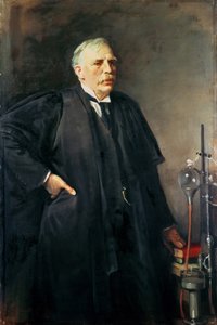 Ernest Rutherford (1871-1937) portréja 1932 (olaj, vászon)