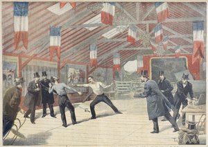 Tragikus párbaj: Monsieur Harry Alis halála, a „Le Petit Journal”-ból, 1895. március 17.